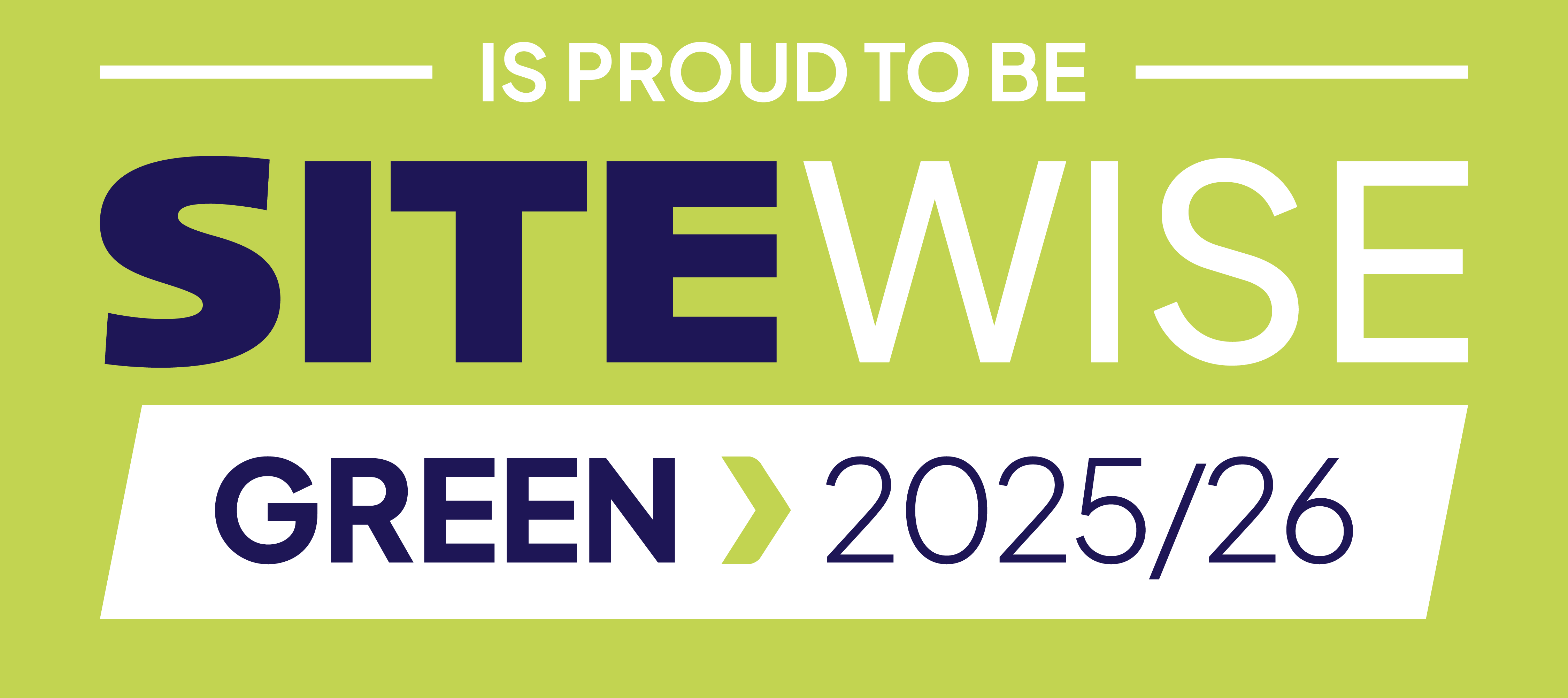 SiteWise Green 2025/26